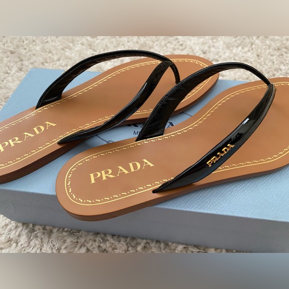 Prada Patent Leather Sandals NWT & Box - Picture 12 of 12
